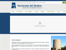 Tablet Screenshot of haciendadelmolino.es